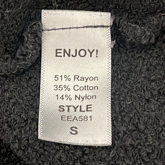 Evereve and Michael Stars Cowlneck long sleeve Dress Dark Charcoal Black Size S. - Picture 8 of 11